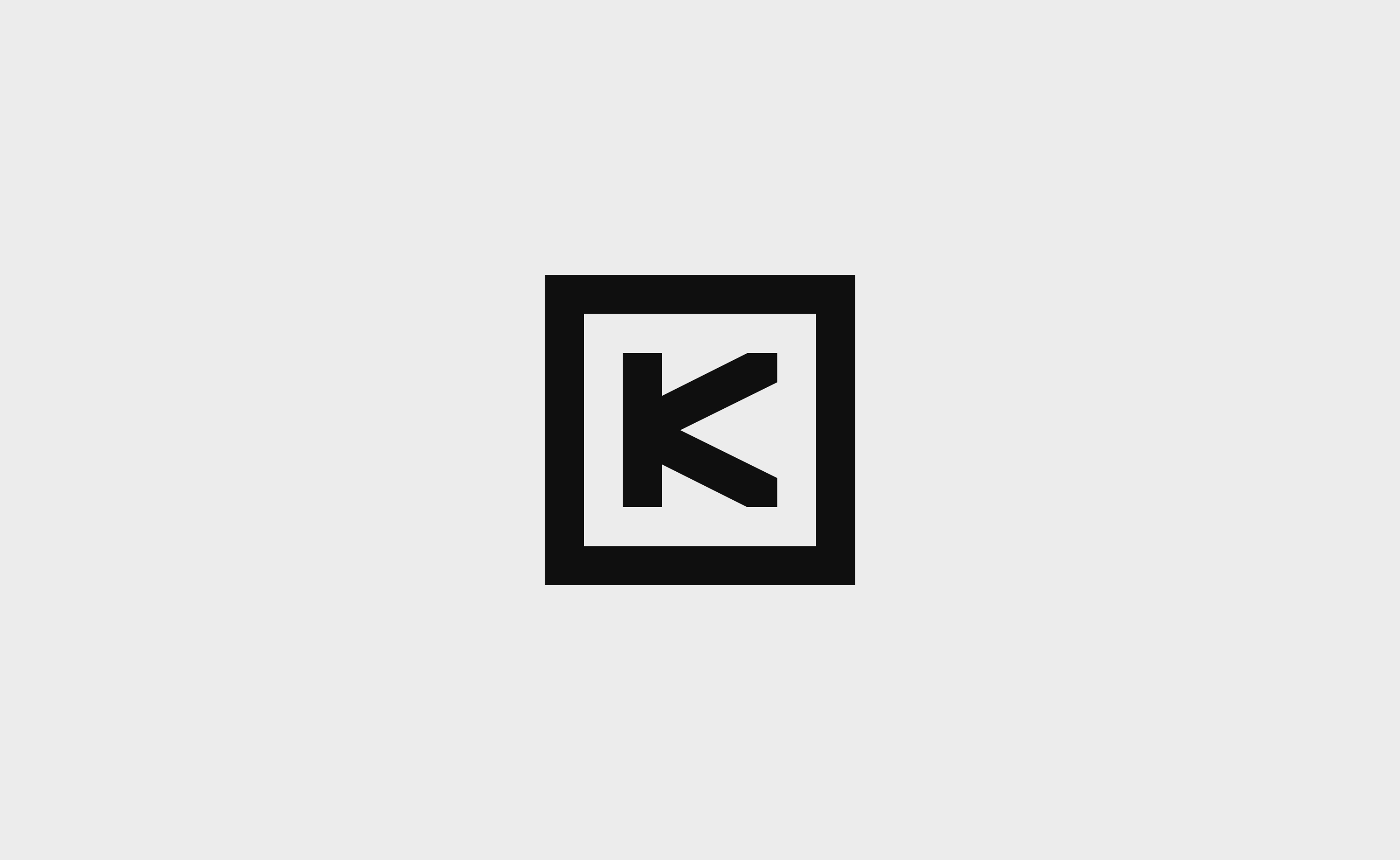 design du symbole du logo pour la marque de caméra kandao